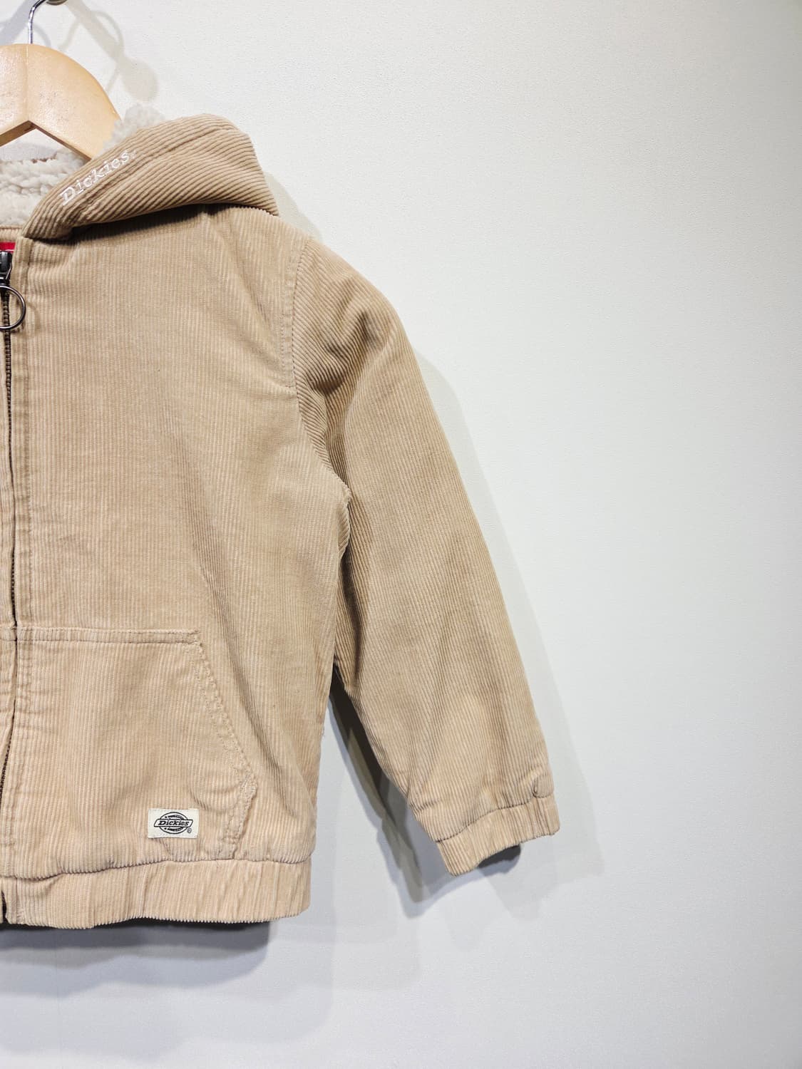 Dickies 디키즈 코듀로이 셰르파 안감 후드 자켓 상품이미지3