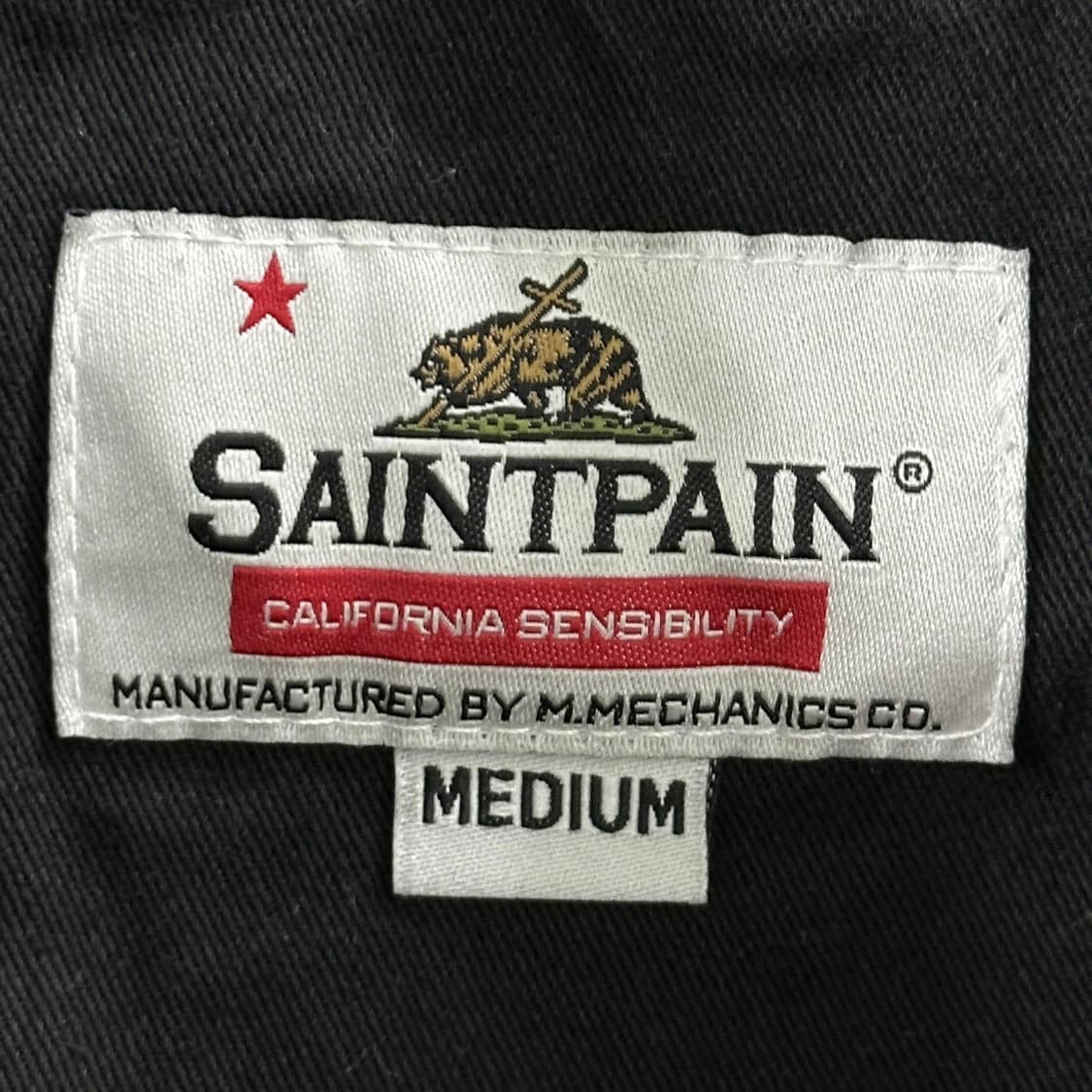 세인트페인 미카엘 블랙 코치자켓 (M) 상품이미지7