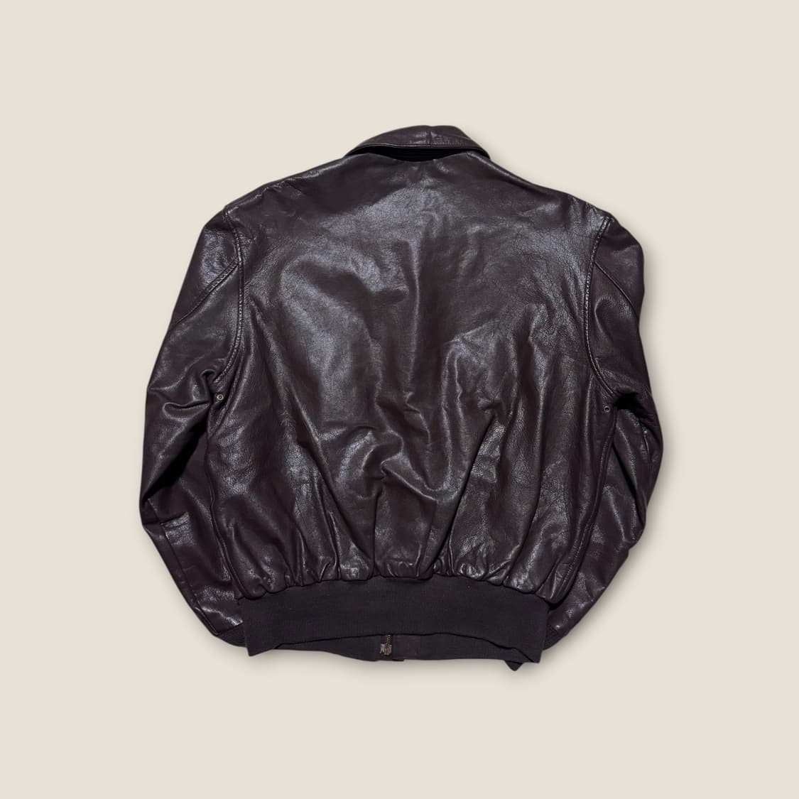 80s USA Cooper A-2 플라이트 자켓 42R 상품이미지5