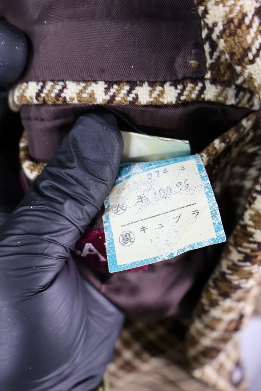 더어번 체크 울 블레이저 상품이미지6