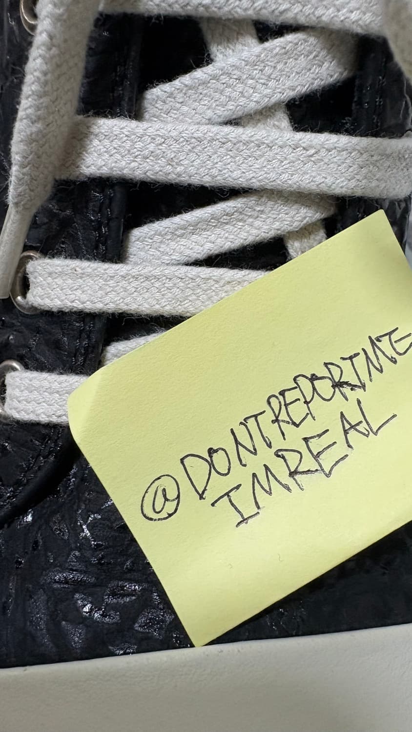 18FW 릭오웬스 라몬즈 로우 릭컨 40사이즈 상품이미지1