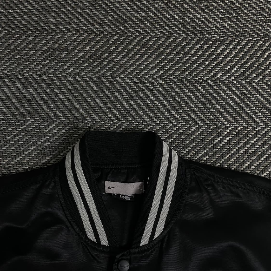 00s 나이키 올드스쿨 박시핏 사틴 바시티 자켓o 3035 상품이미지5