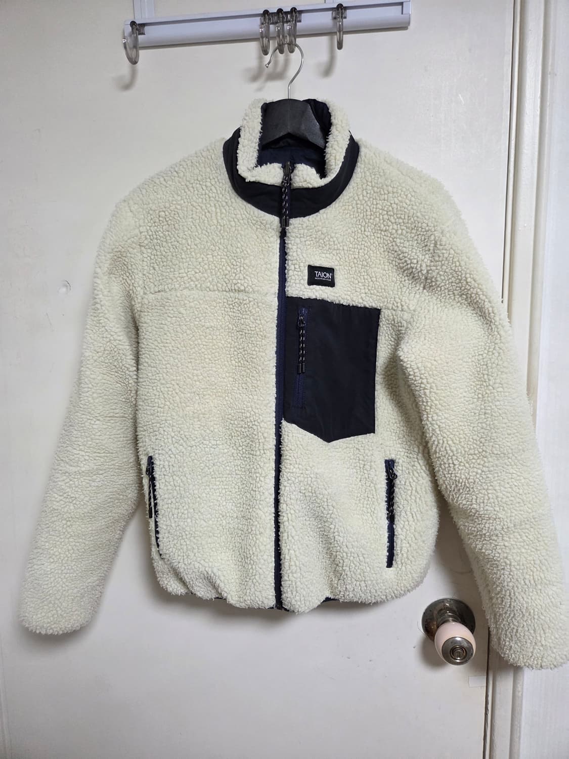 타이온 리버서블 후리스 판매 s사이즈 상품이미지1