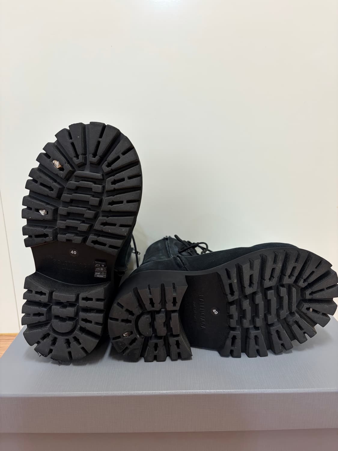 (40) 발렌시아가 스톰퍼 부츠 OG 캔버스 상품이미지2