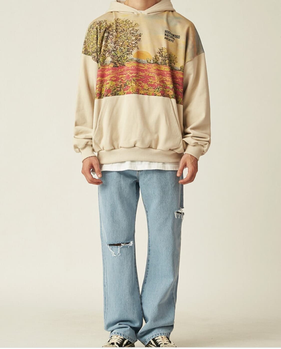 SUNSET HOOD ( charcoal) 선셋 후드 차콜 상품이미지2
