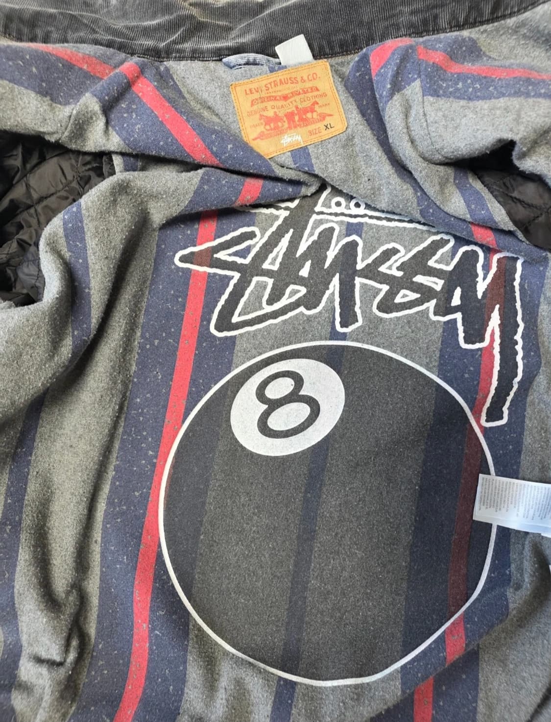 스투시 리바이스 트리거자켓(xl) 상품이미지2