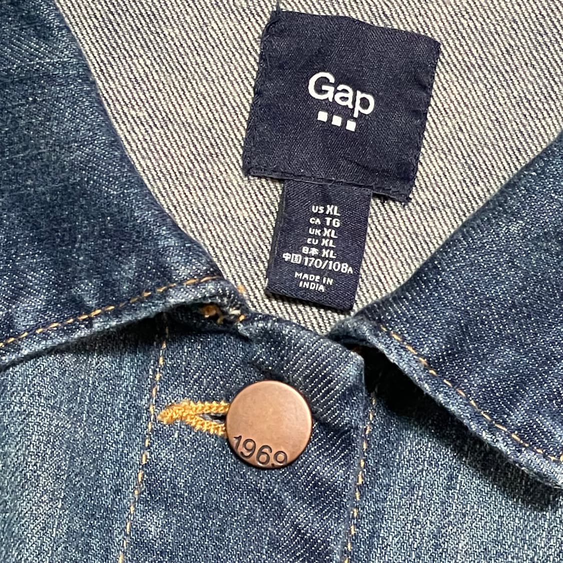 [XL] 갭 GAP 데님 크롭 자켓 상품이미지2