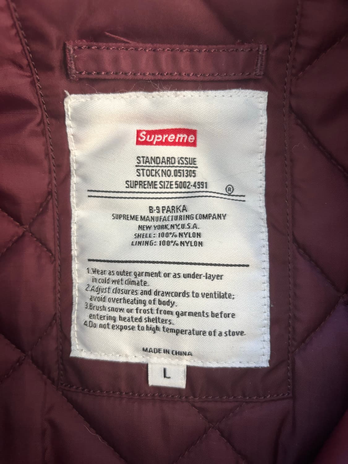 Supreme b-9 parka 상품이미지2