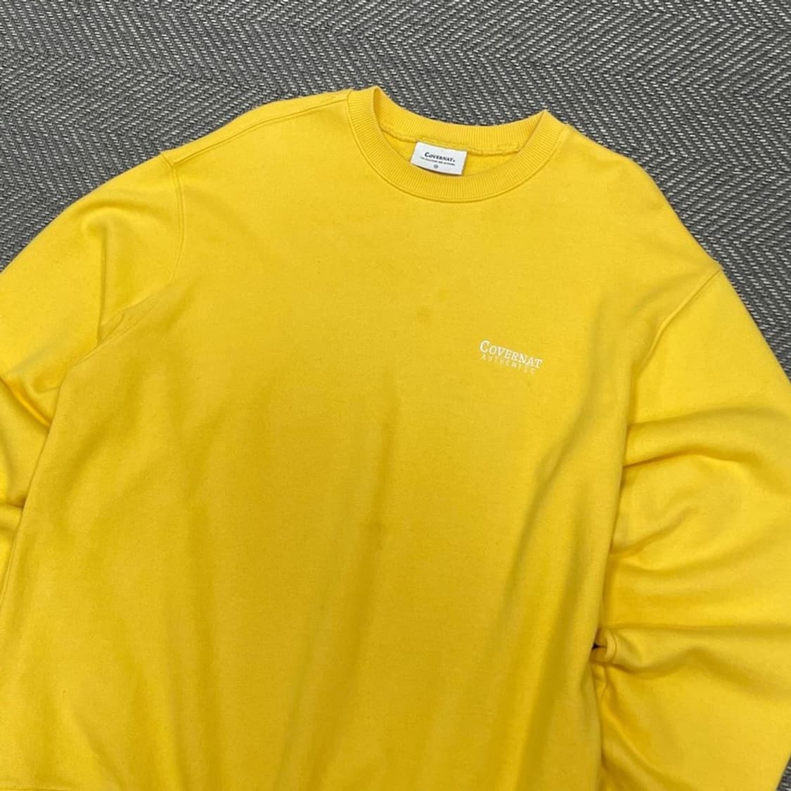 커버낫 자수 로고 맨투맨 v0227  상품이미지3