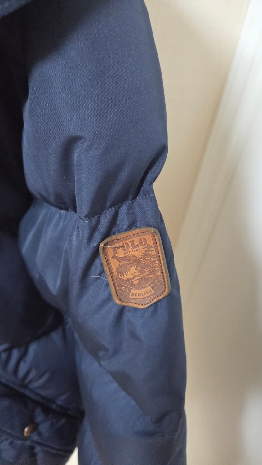 폴로 랄프로렌 네이비 후드 다운 패딩 상품이미지6