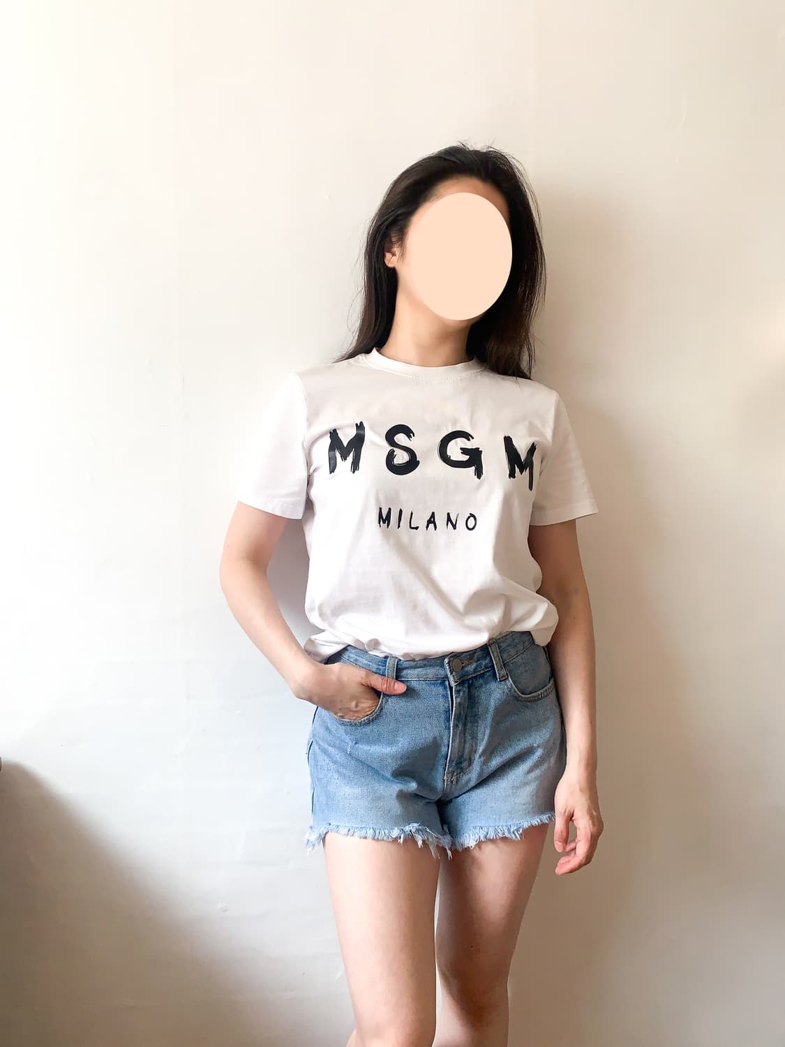 [S] MSGM 로고 프린트 반팔 티셔츠 상품이미지2
