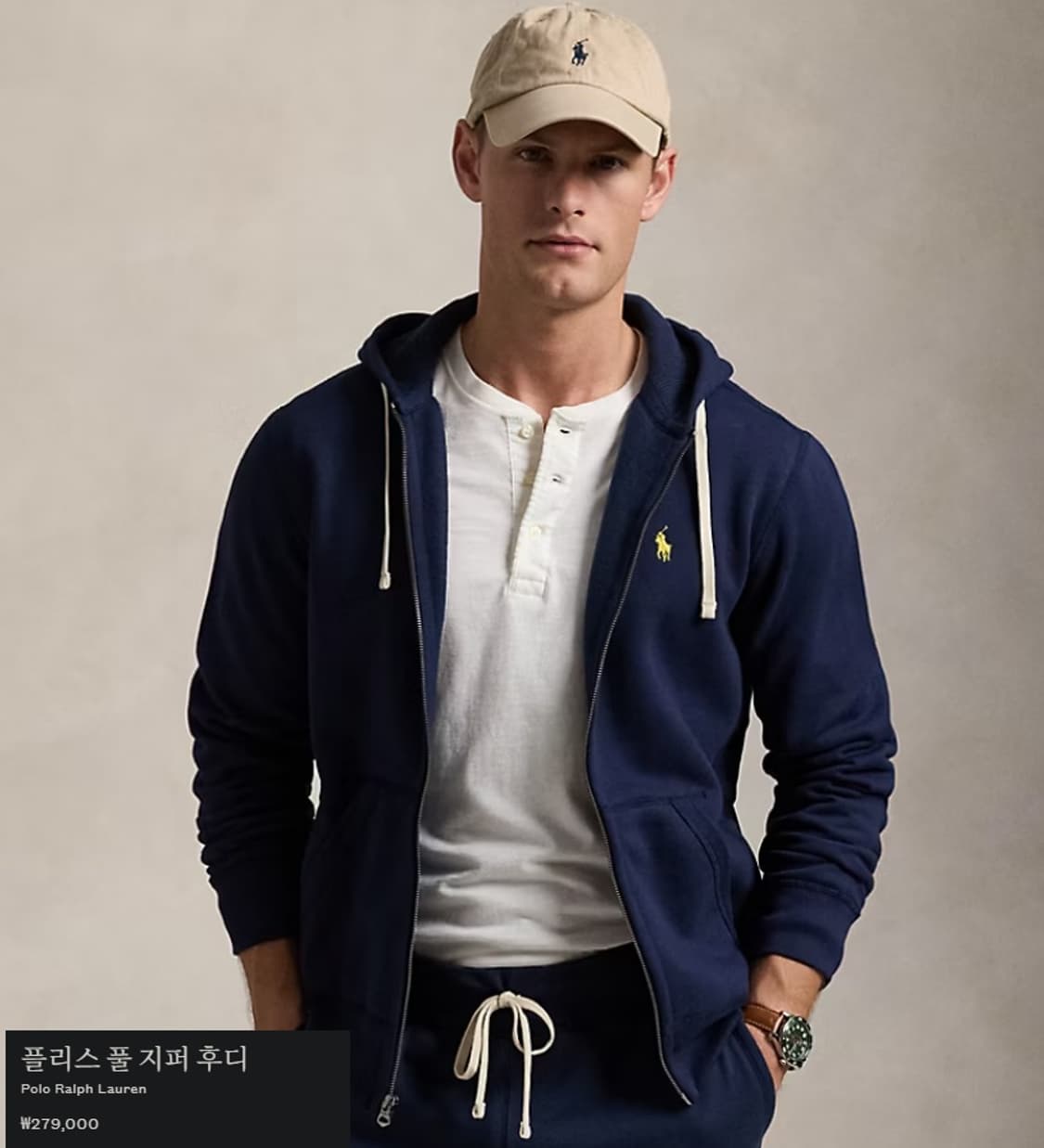 폴로 랄프로렌 포니 플리스 후드 집업 상품이미지8