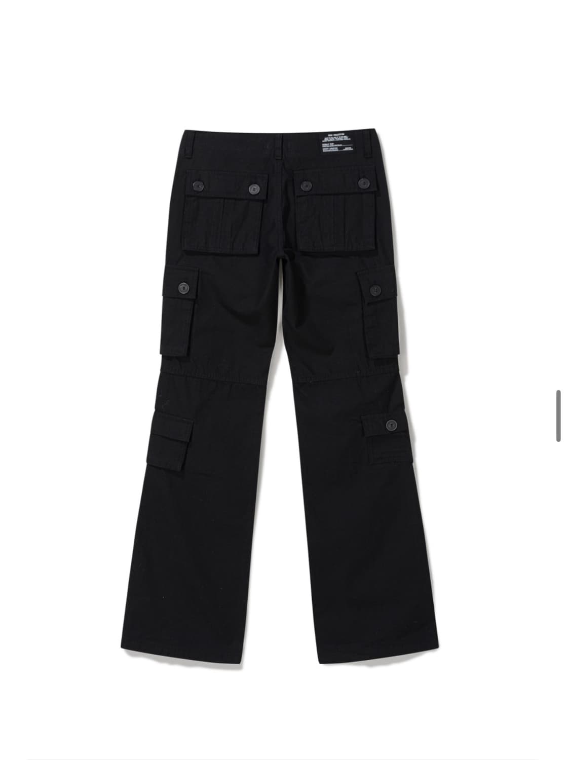 Odor 오도어 Range cargo pants - Black size1 상품이미지2