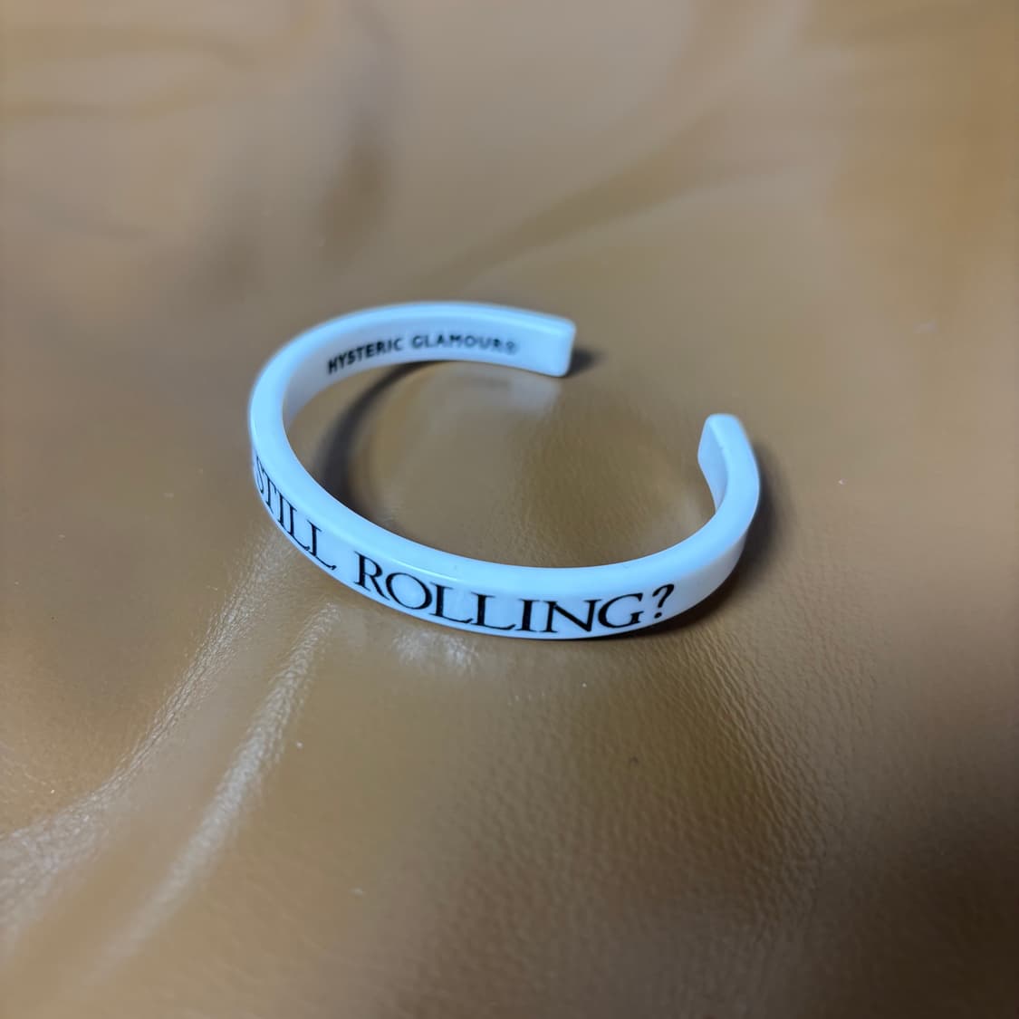 히스테릭글래머 메세지 뱅글 팔찌 화이트 상품이미지3