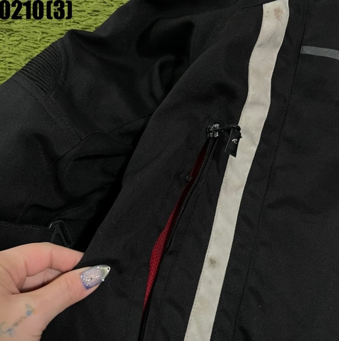 코미네 오토바이 라이더 자켓 상품이미지6