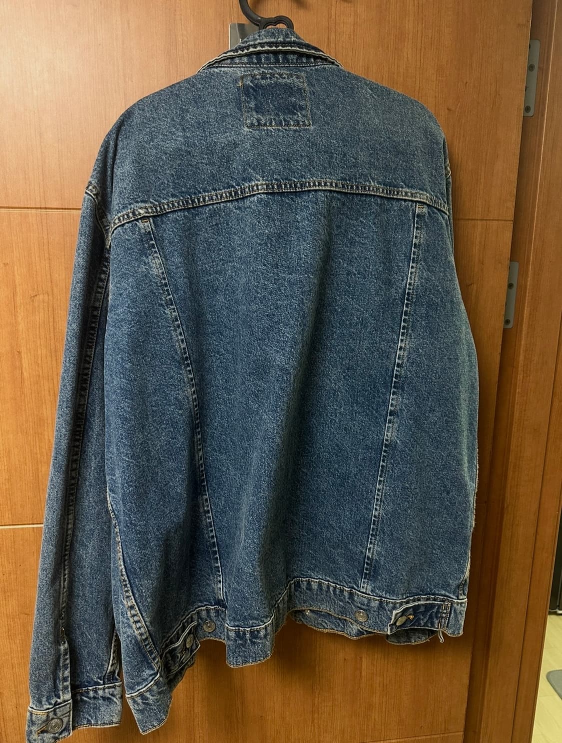 [XXL/1회착] 자라 데님 빈티지 중청 청자켓 상품이미지2