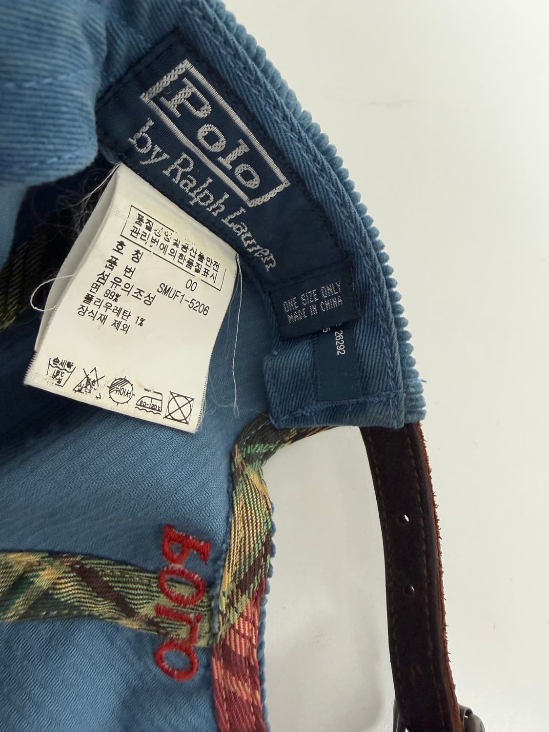 폴로 랄프로렌 코듀로이 볼캡 모자 상품이미지5