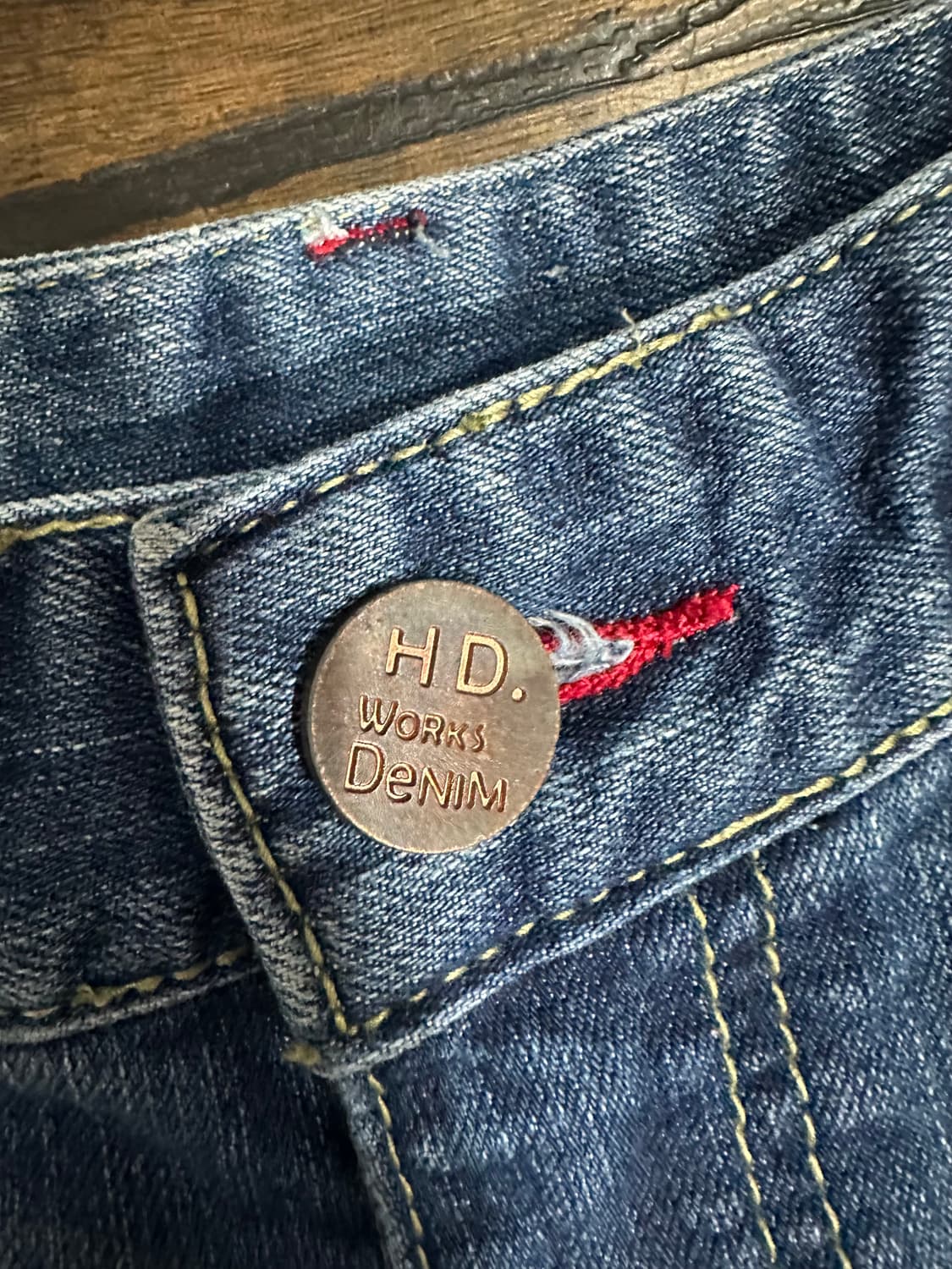 Y2K HD WORKS 체크포켓 데님팬츠 30 상품이미지5