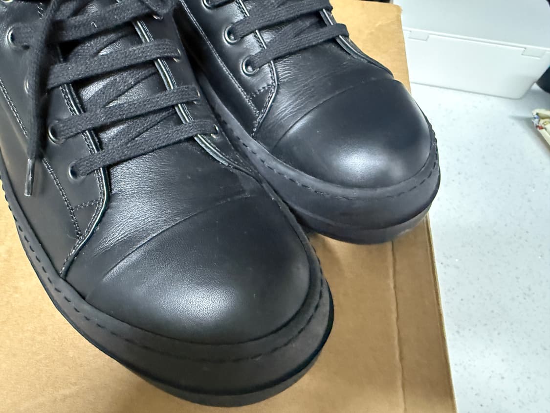 릭오웬스 라몬즈(릭컨) 블랙 상품이미지5