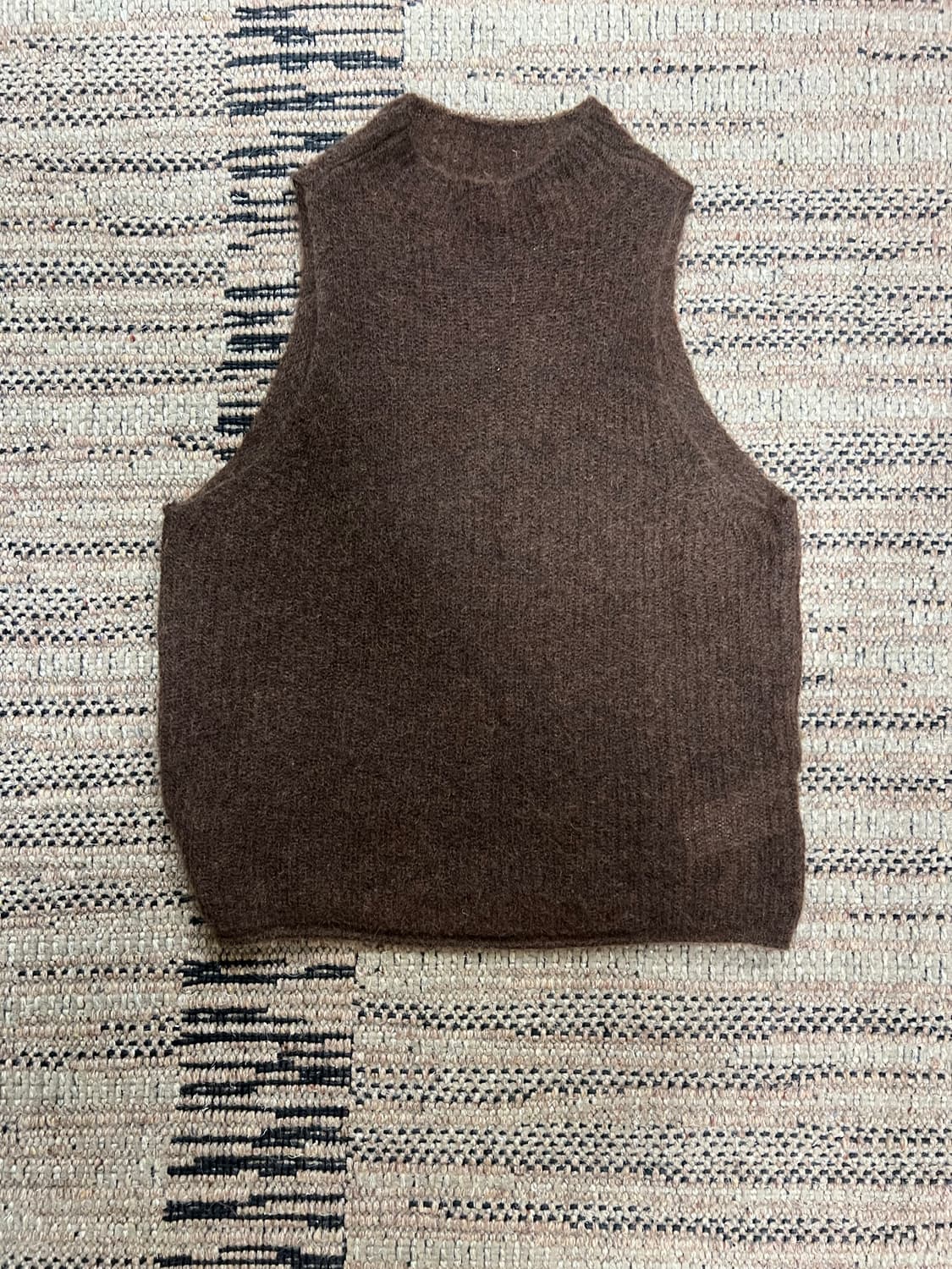 아모멘토 여성 니트 조끼 상품이미지1