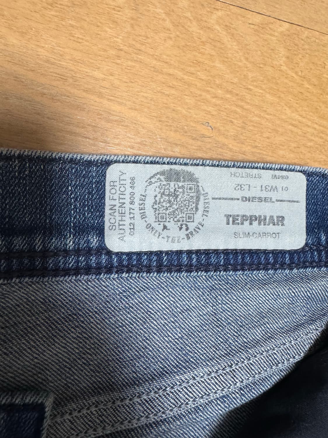 [31] 디젤 TEPPHAR 슬림 캐롯 청바지 상품이미지6