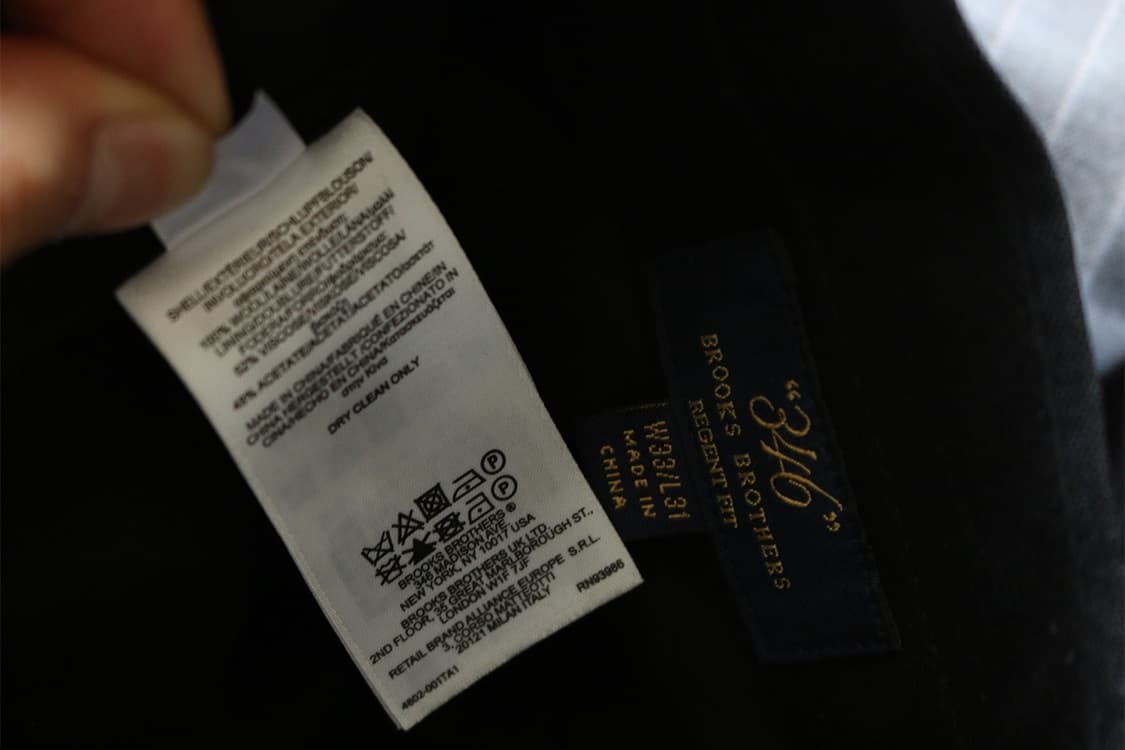 브룩스 브라더스 핀스트라이프 트라우저  상품이미지8