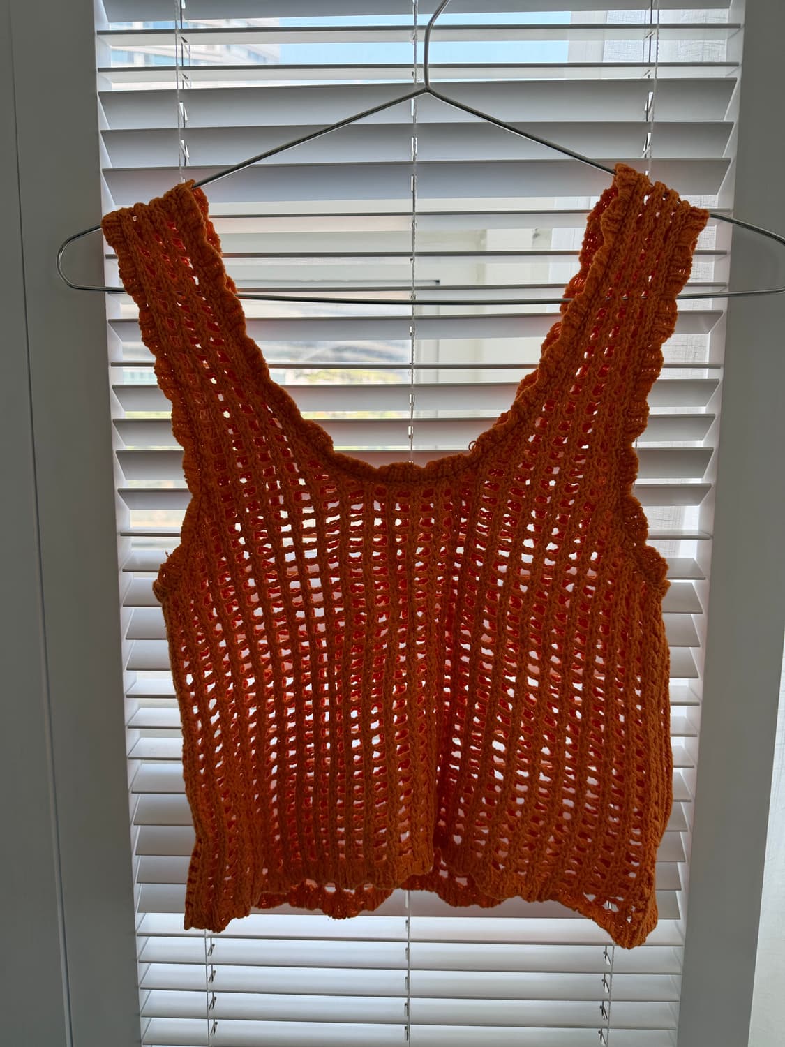 vintage orange kint sleeveless  상품이미지9