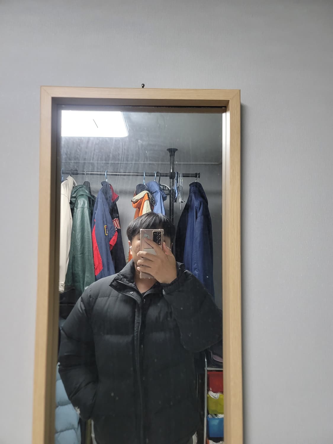 스투시 블랙 립스탑 다운 푸퍼 패딩 판매합니다 상품이미지5