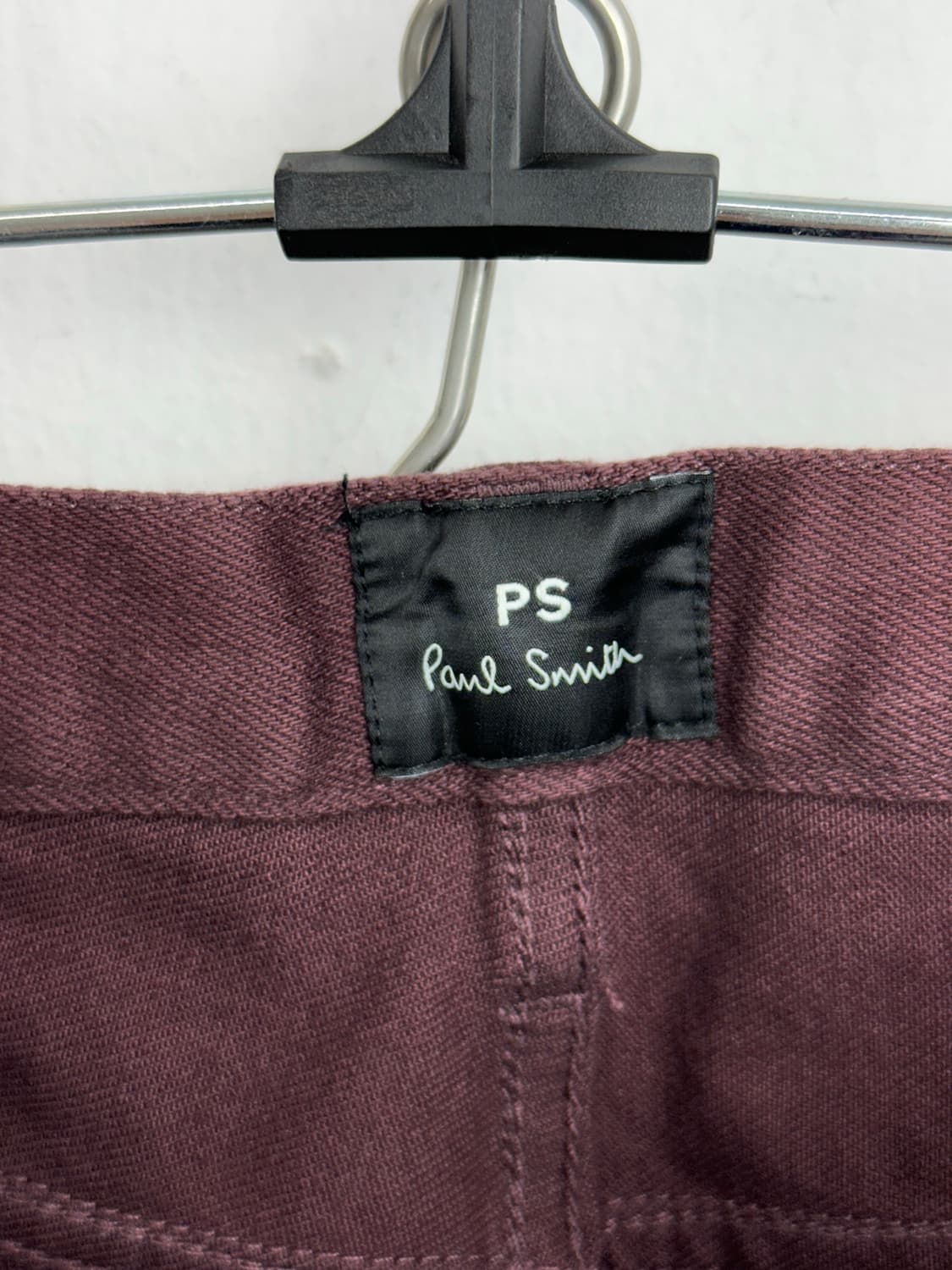 Paul Smith Burgundy Stretch Pants 상품이미지8