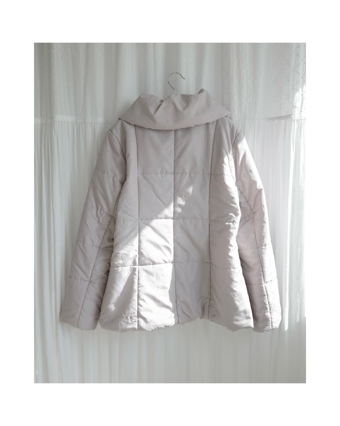 Theoria light lavender padded jacket 상품이미지3