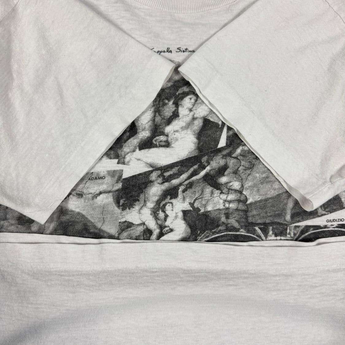 빈티지 80s Michelangelo 미켈란젤로 아트 티셔츠 상품이미지9