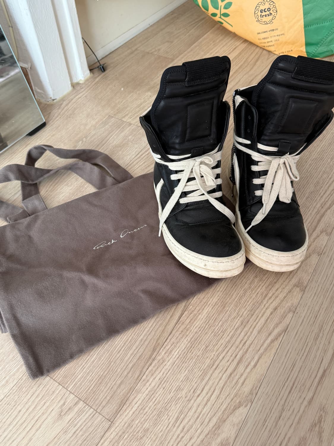 릭오웬스 지오바스켓 36사이즈 판매 상품이미지2