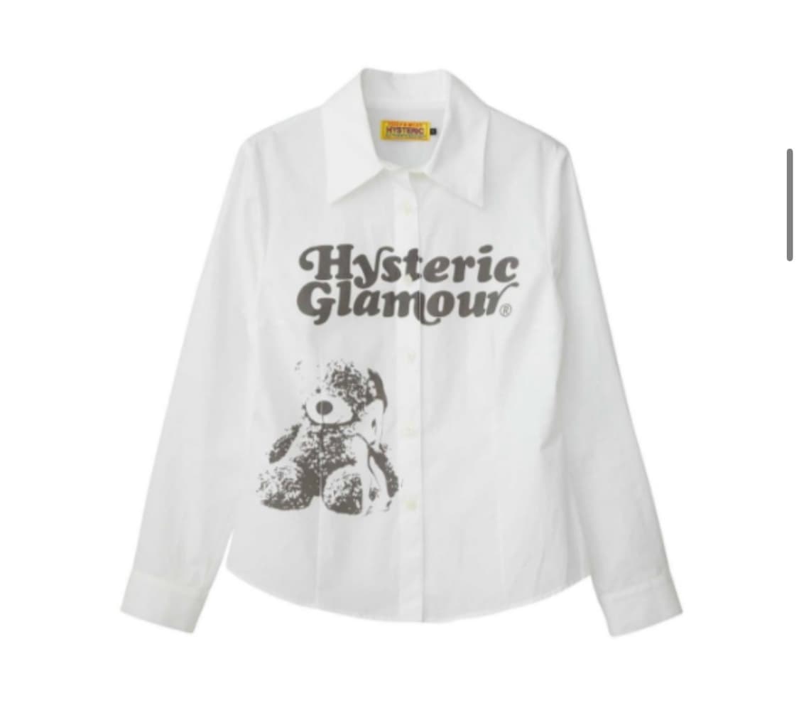 히스테릭글래머 제니 곰돌이 셔츠 상품이미지1