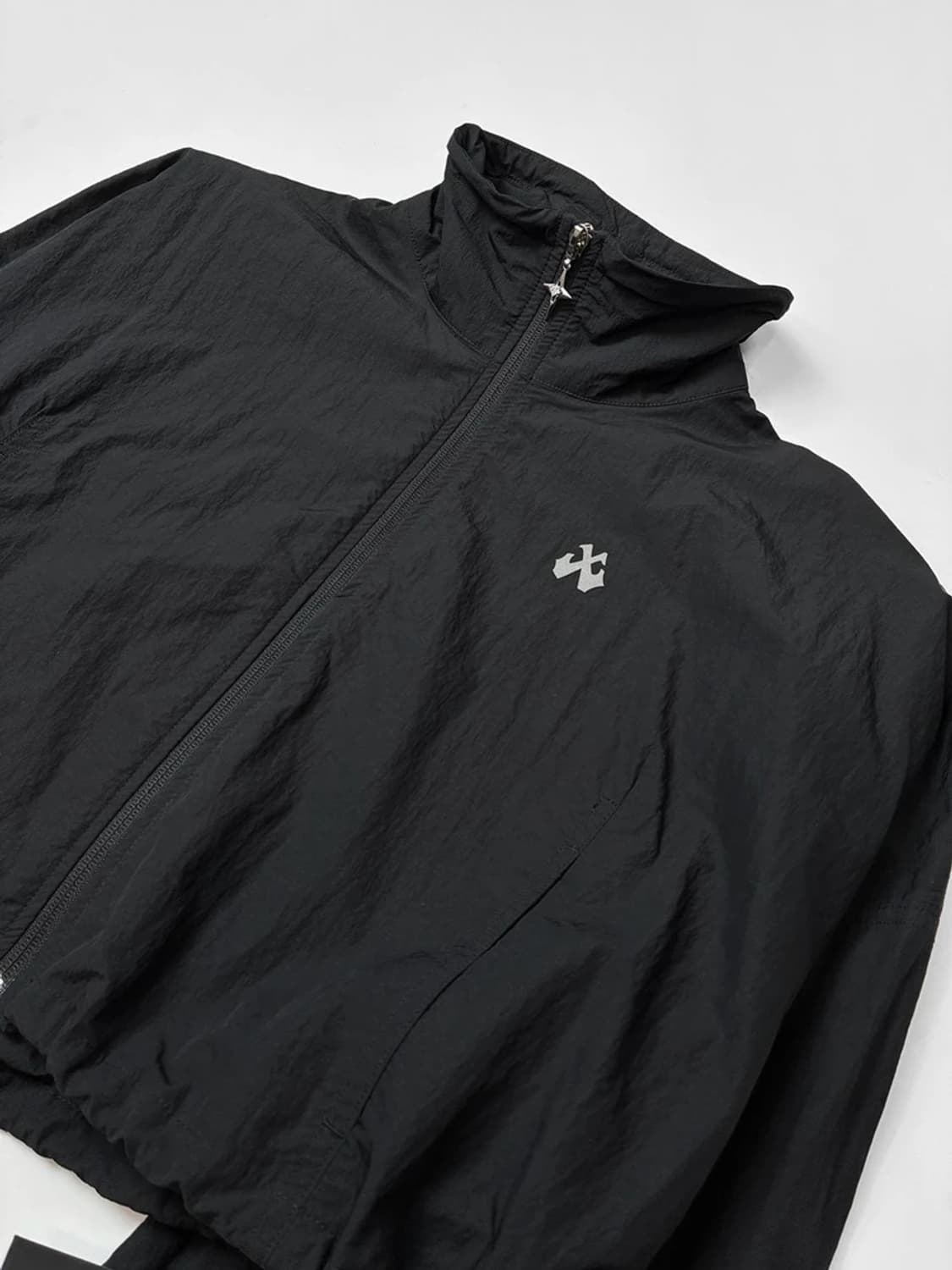 LEEY 윈드쉘 DQOR 크롭 바람막이 자켓 PN5059 상품이미지3