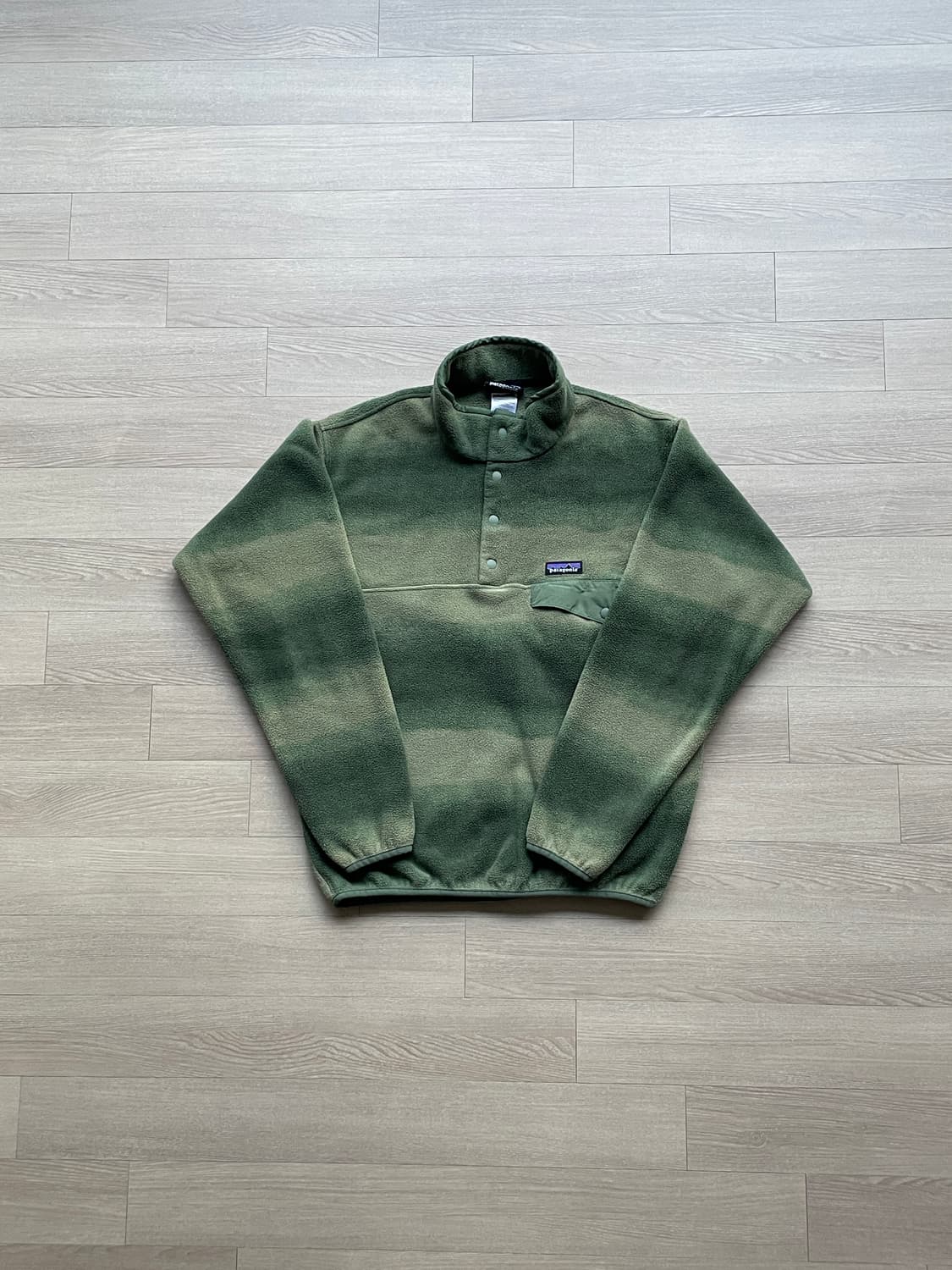 파타고니아 신칠라 그린 스트라이프 patagonia 상품이미지1