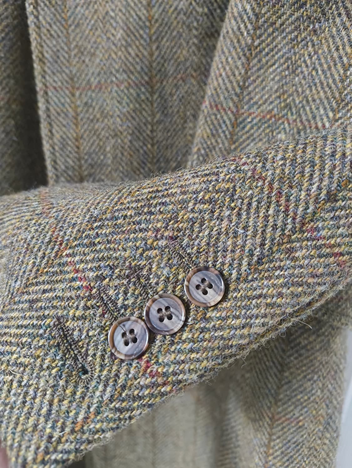 찰스띠릿 /해리스트위드 코트/36R 상품이미지3