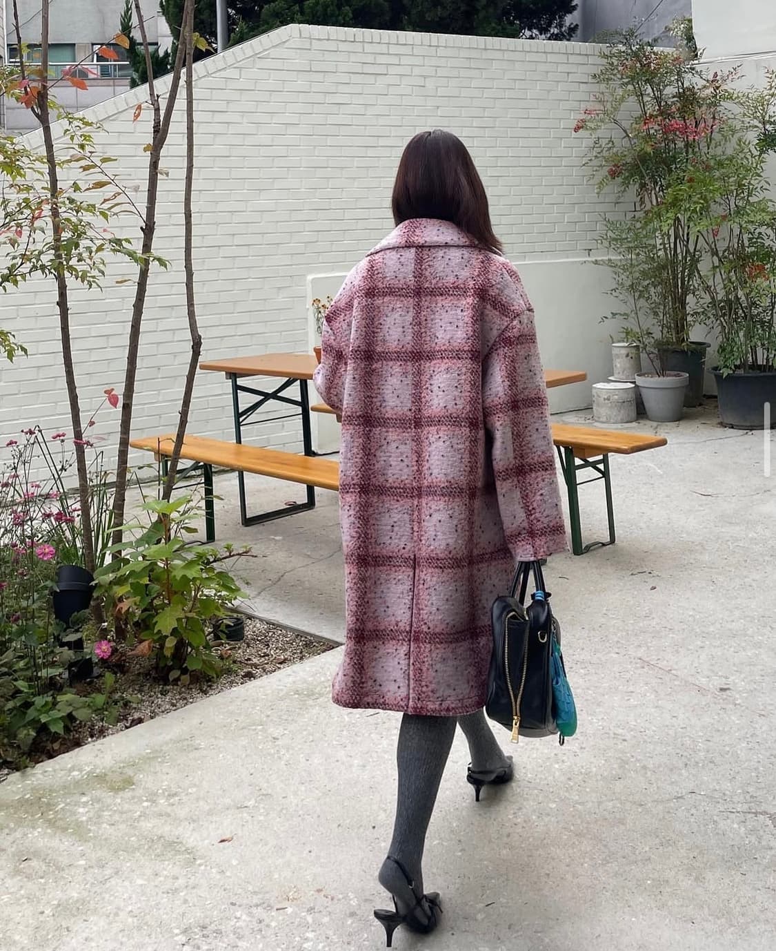 envers 엔베르 니트 코트 상품이미지1