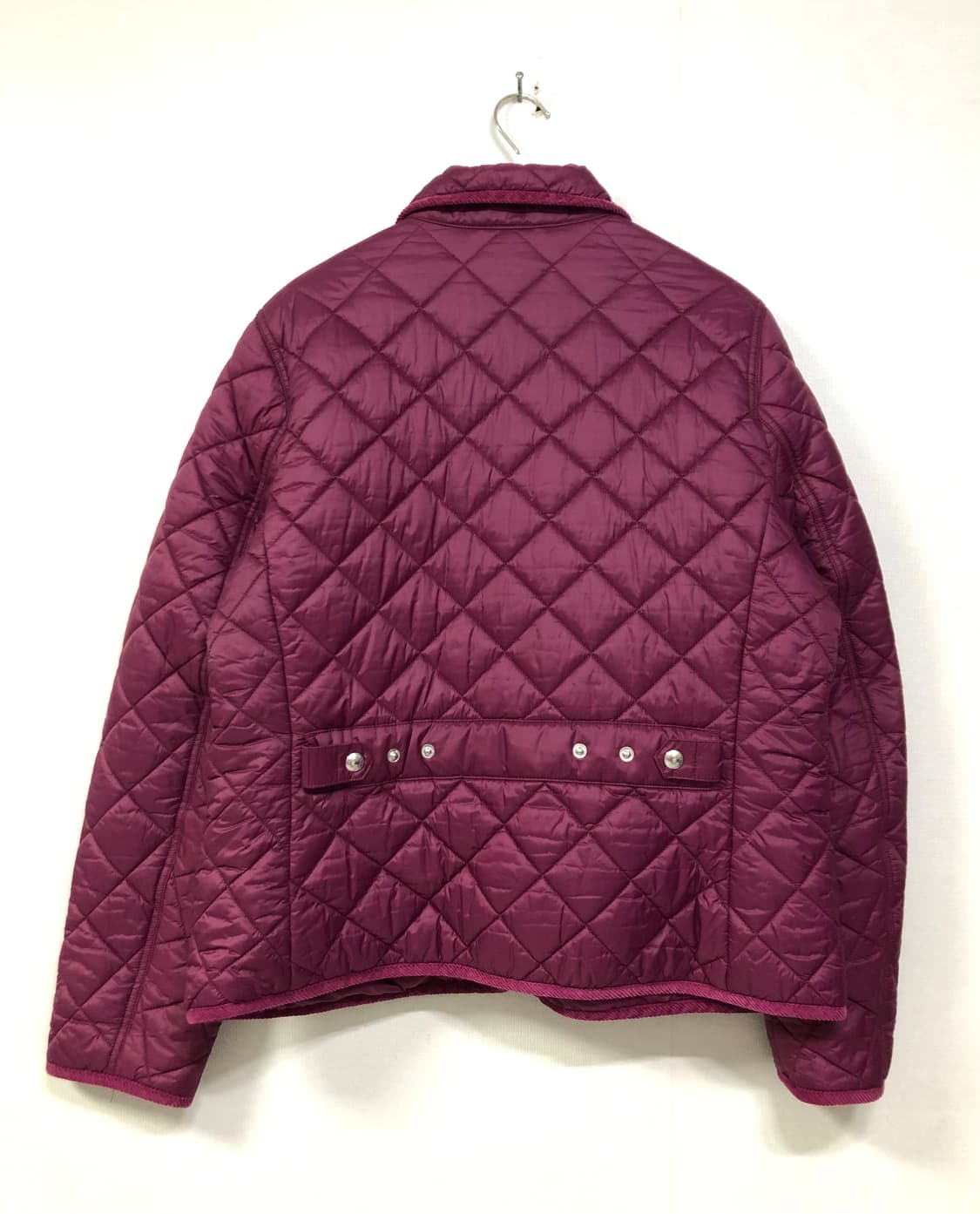 폴로 랄프로렌 여성 나일론 다이아몬드 퀼팅 누빔 자켓 XL _ 마젠타 상품이미지6