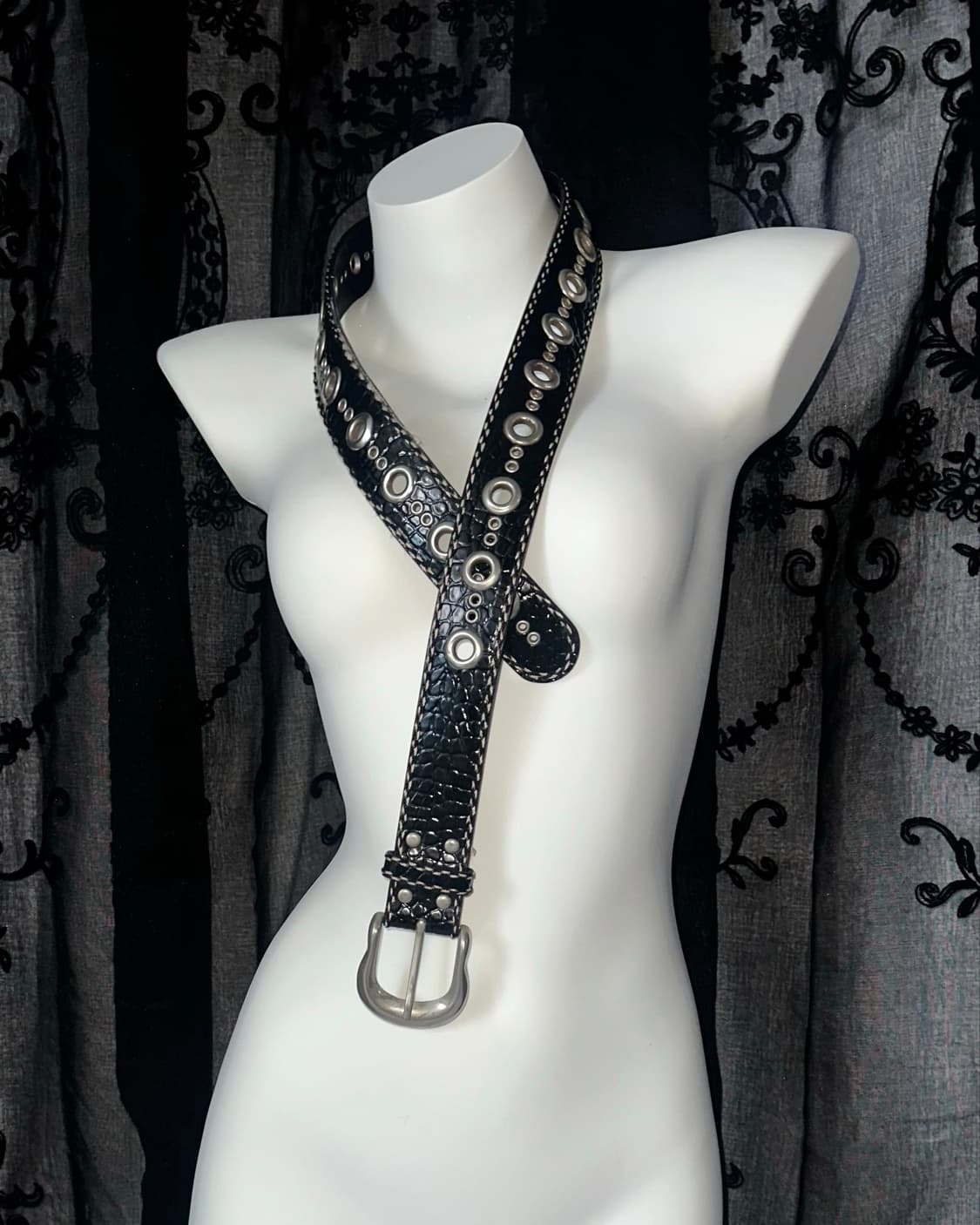 punk black belt 상품이미지1