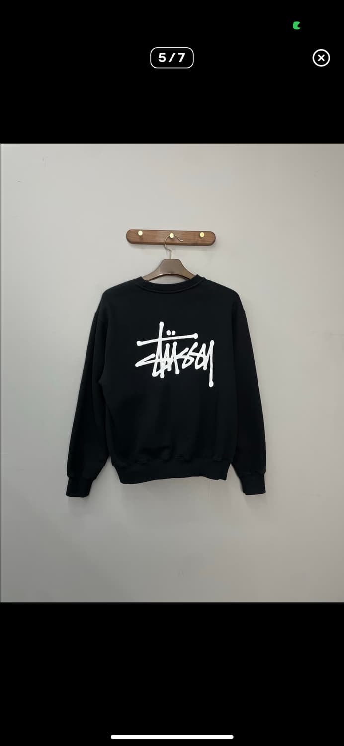 스투시 베이직 크루넥 맨투맨 A3336 상품이미지4