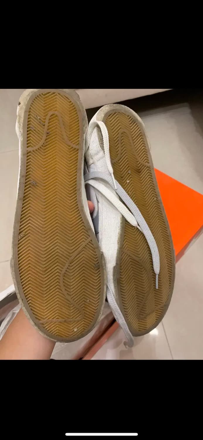 나이키 사카이 블레이져 미드 화이트 300 상품이미지5