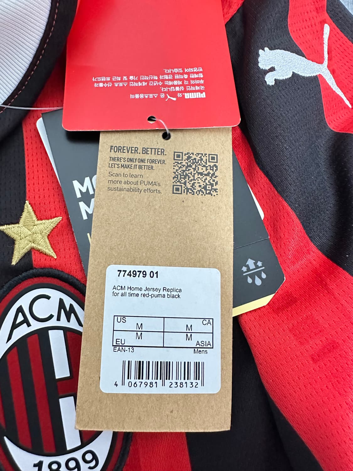 24-25 AC밀란 홈 M(100) 축구유니폼 상품이미지4