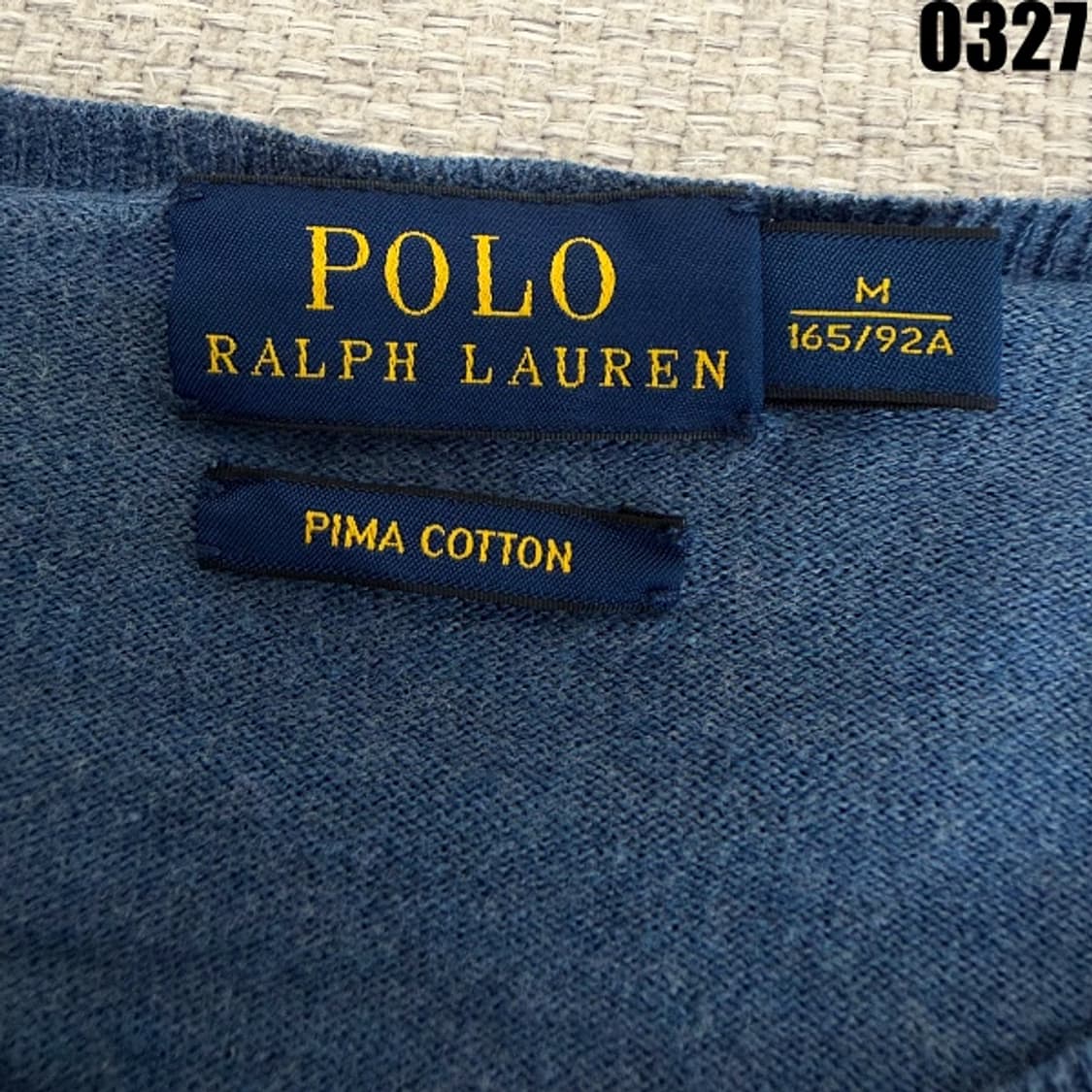 폴로 랄프로렌 PIMA 코튼 여성 가디건 니트 M 0327 상품이미지4