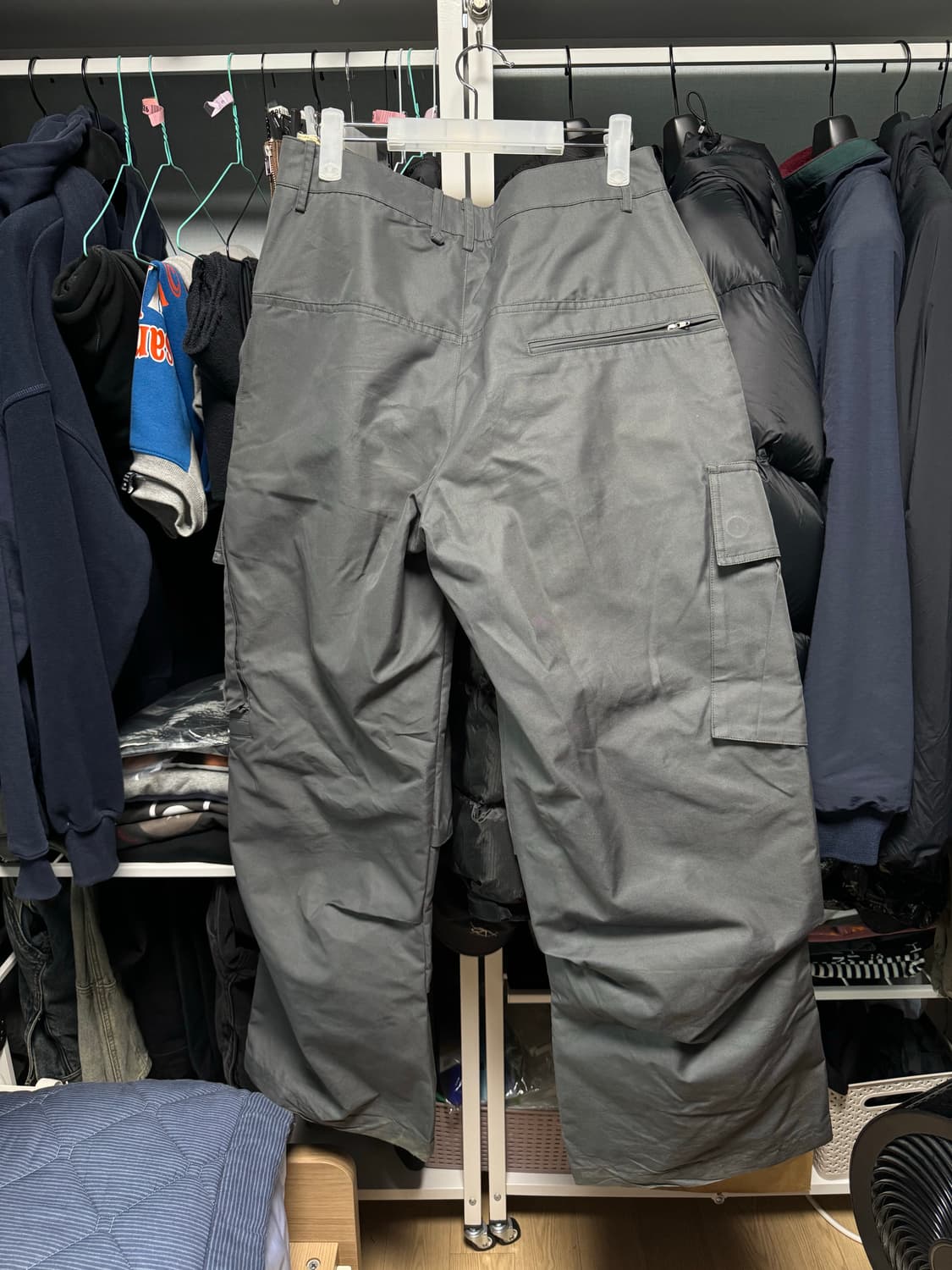 yiyae 이예 카고팬츠 차콜 상품이미지2