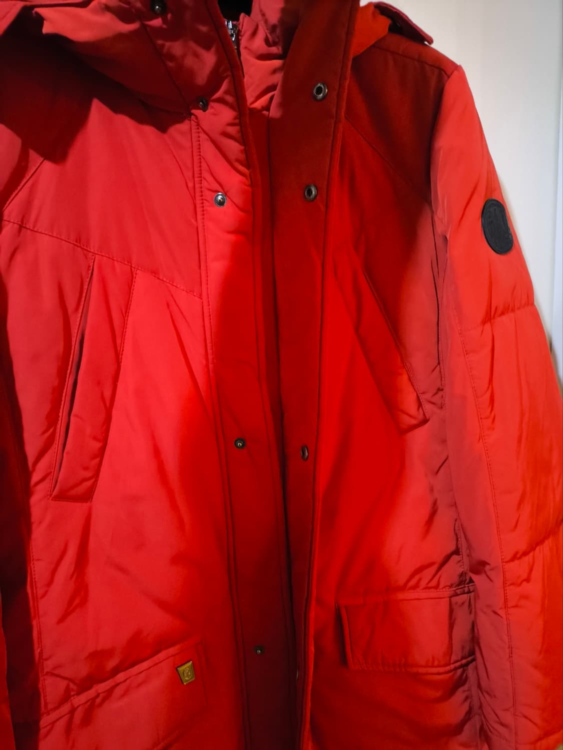 95 까스텔바작 패딩 점퍼 레드 상품이미지4