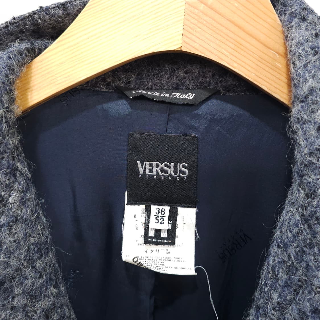 VERSUS VERSACE 모헤어 자켓- L정도 상품이미지8