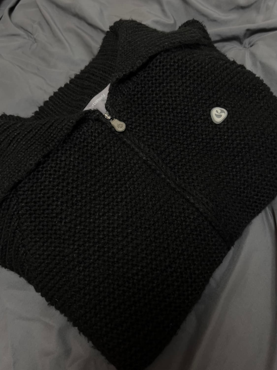 코이세이오 스마트어반유즈풀 suu세일러 니트집업 블랙 상품이미지6