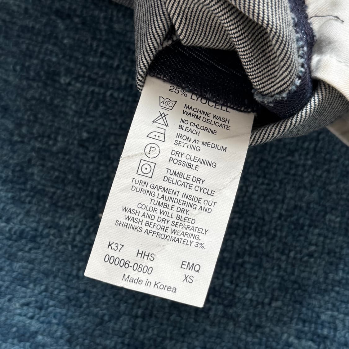 리바이스 엔지니어드 데님 스커트 XS 상품이미지5