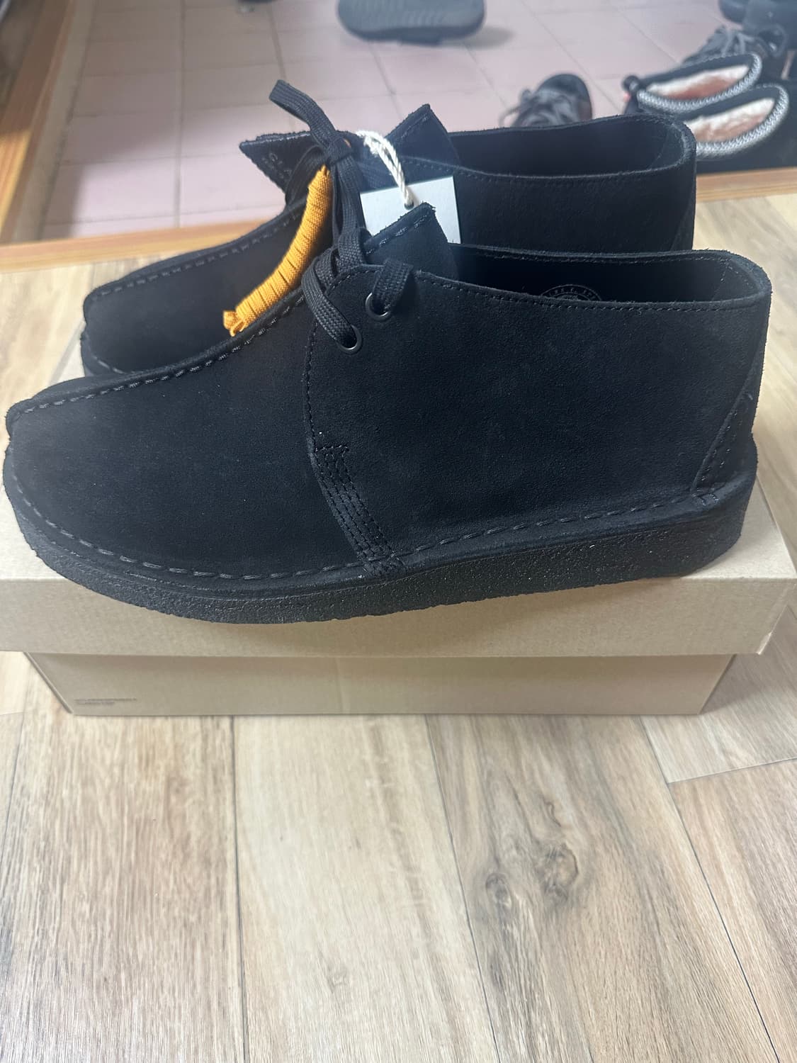 클락스 데저트 트랙 uk9.5 블랙 새상품 상품이미지5