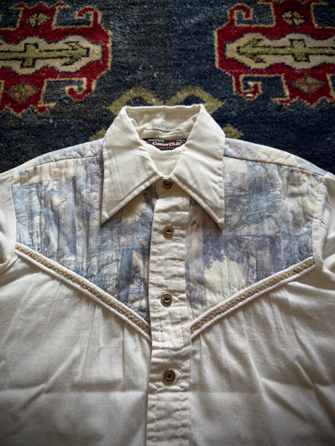 빈티지 70S USA CAREER CLUB Genesis Shirt 상품이미지3